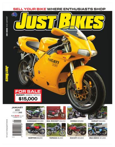 JUST BIKES issue 