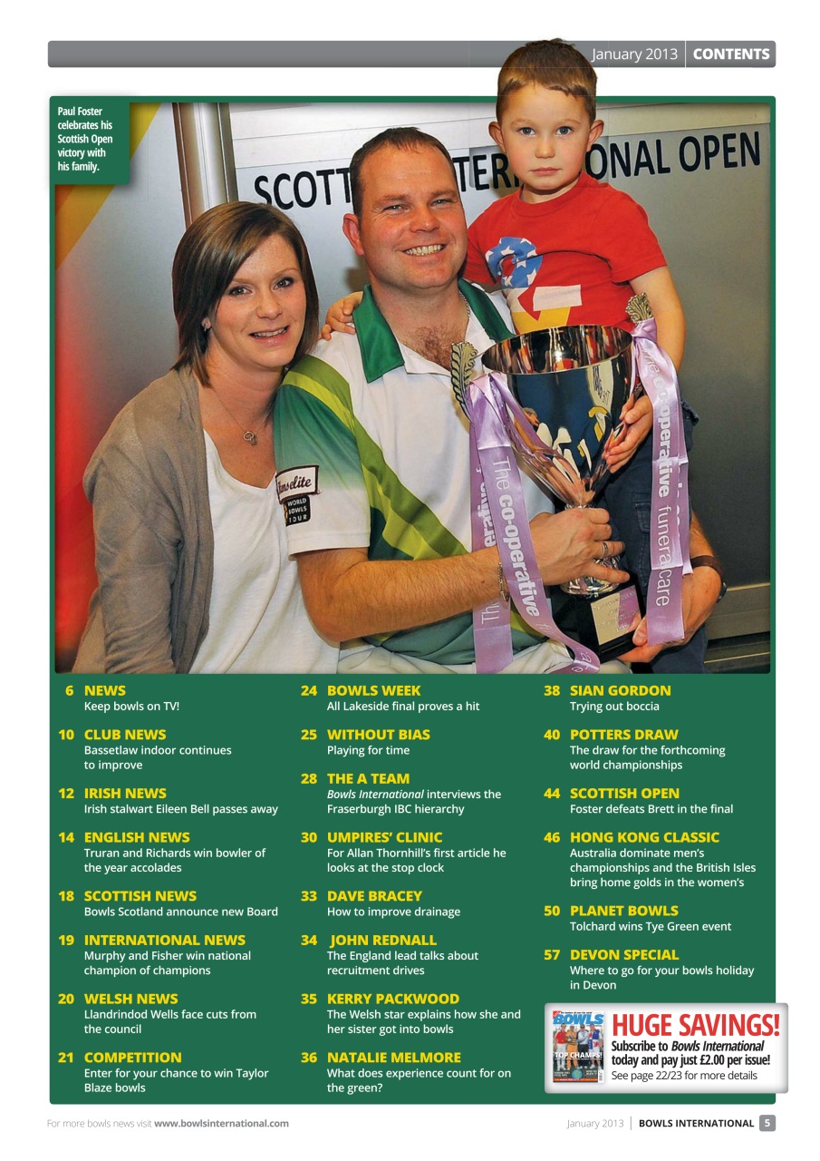 Bowls International Preview Pages