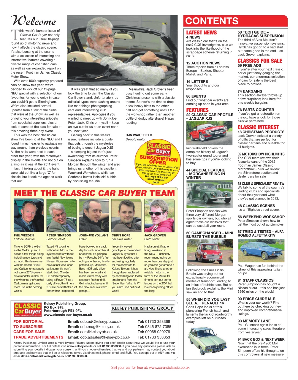 Classic Car Buyer Preview Pages
