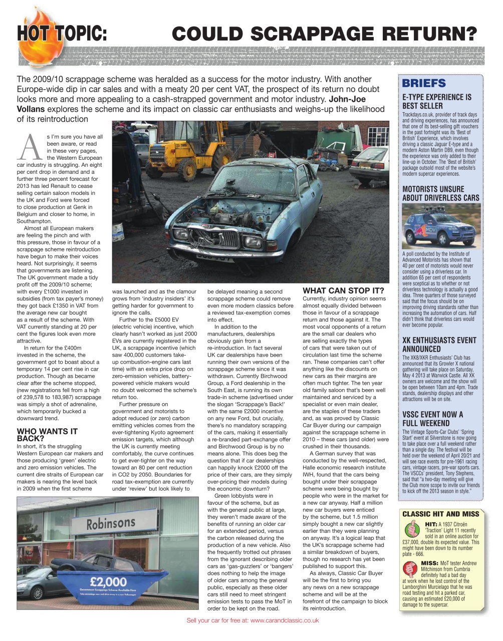 Classic Car Buyer Preview Pages