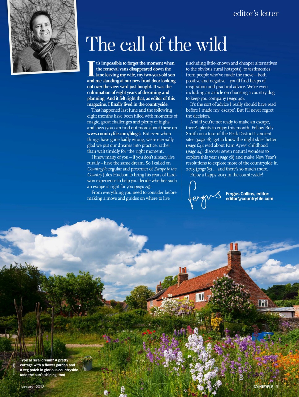 BBC Countryfile Magazine Preview Pages