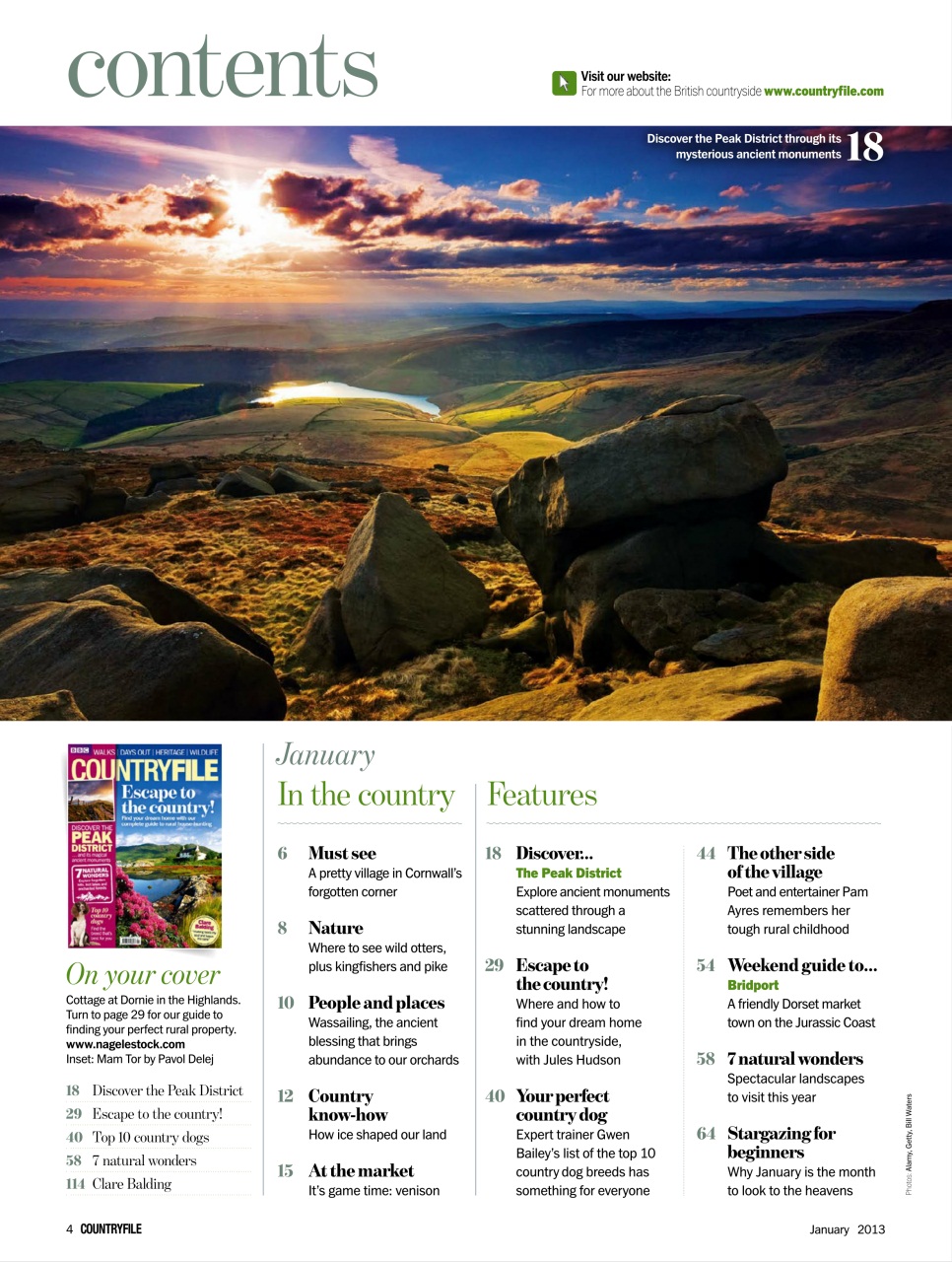 BBC Countryfile Magazine Preview Pages
