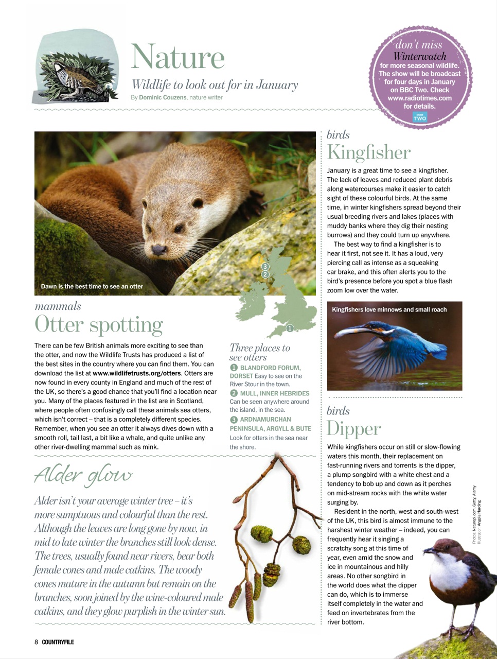 BBC Countryfile Magazine Preview Pages