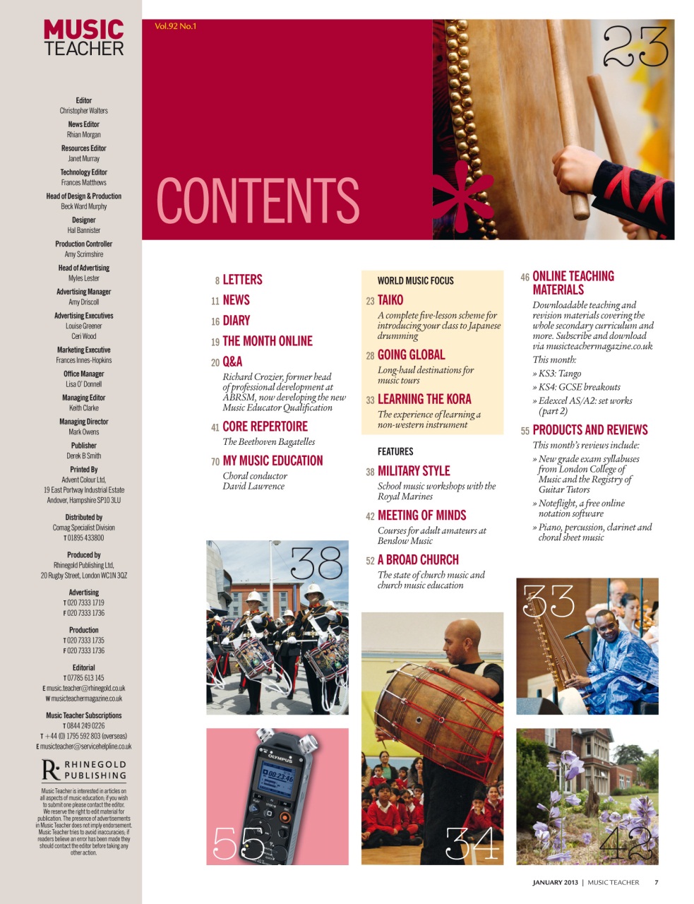 Music Teacher Preview Pages