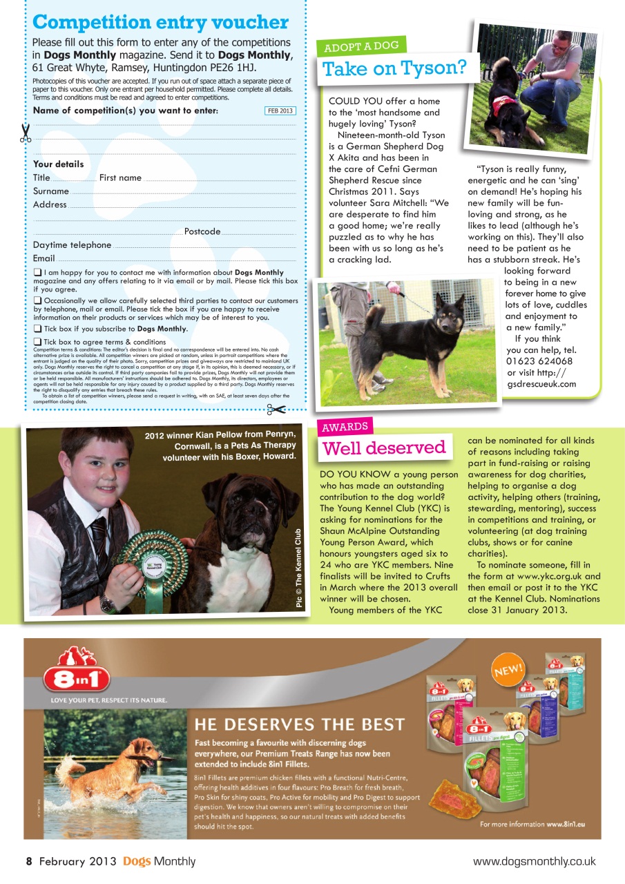 Dogs Monthly Preview Pages