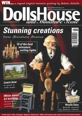 Dolls House and Miniature Scene issue DHMS Feb 2013 (Iss 224)