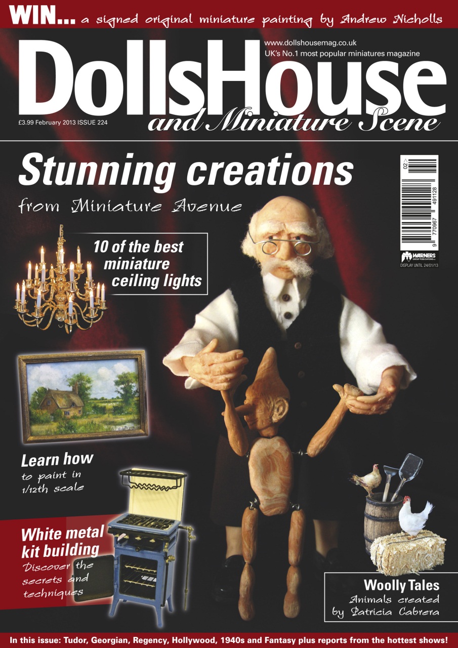 Dolls House and Miniature Scene Preview Pages