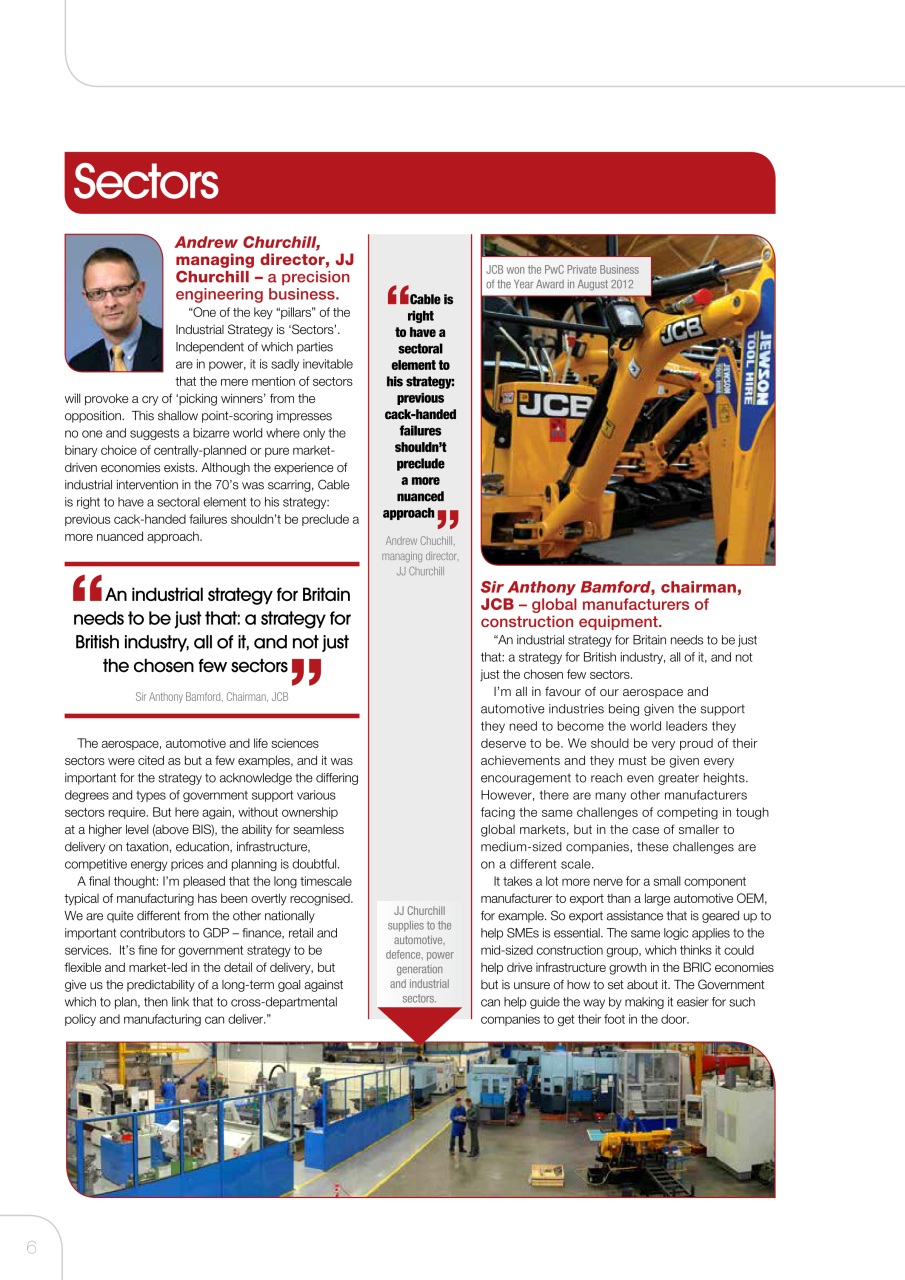 The Manufacturer Preview Pages