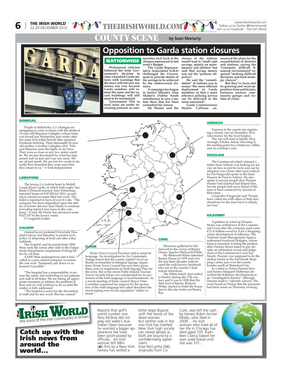 Irish World Preview Pages