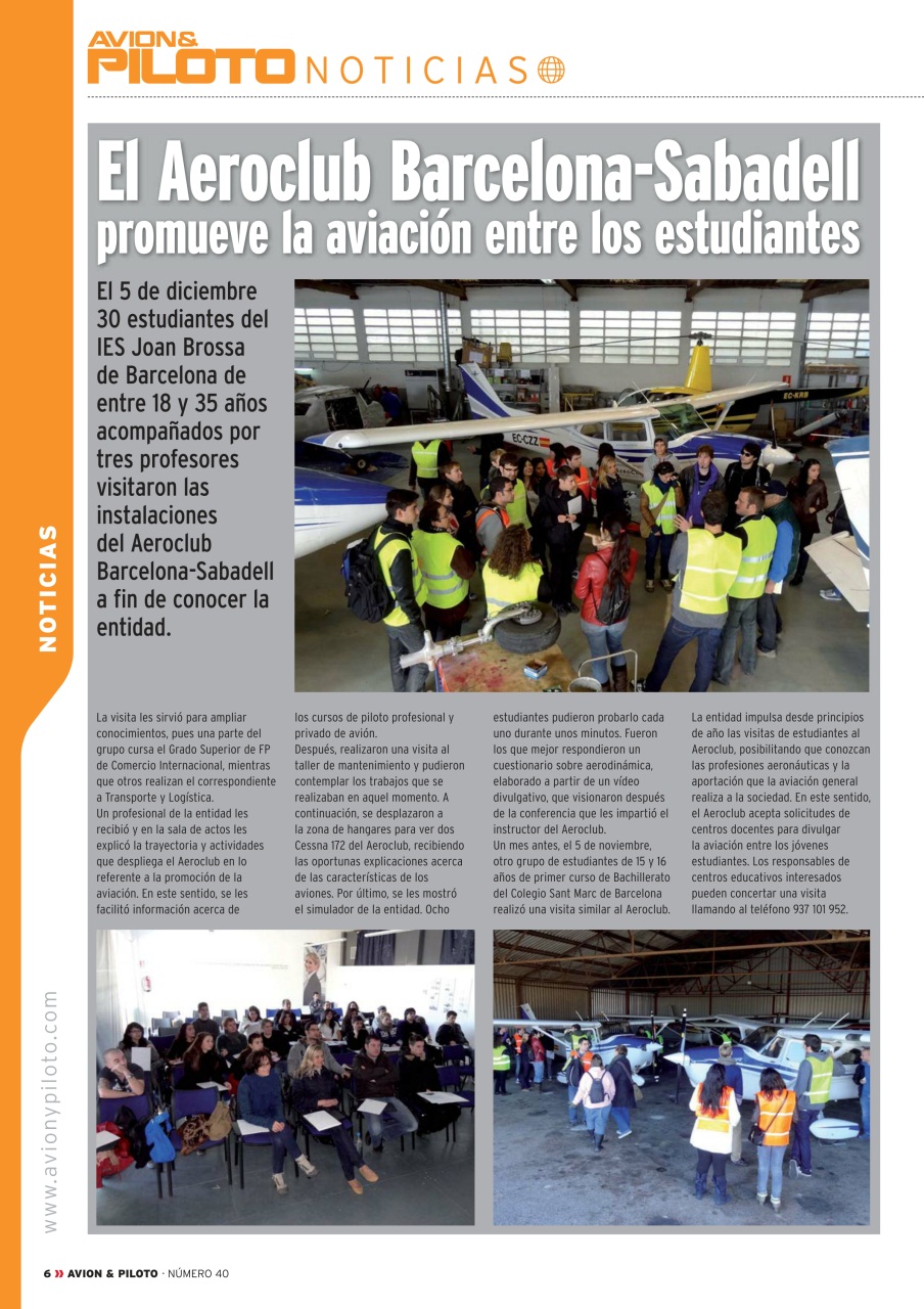 Revista Avion & Piloto Preview Pages