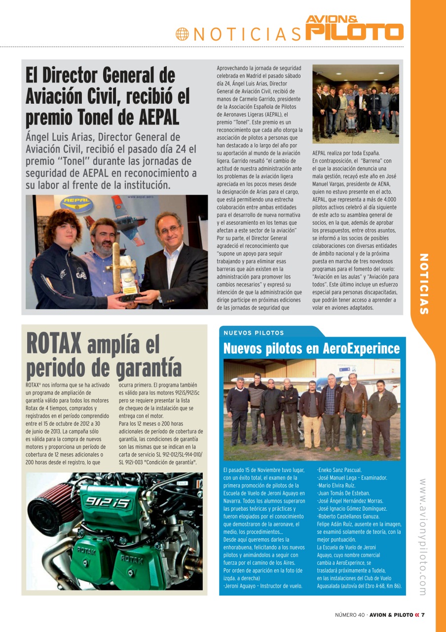 Revista Avion & Piloto Preview Pages