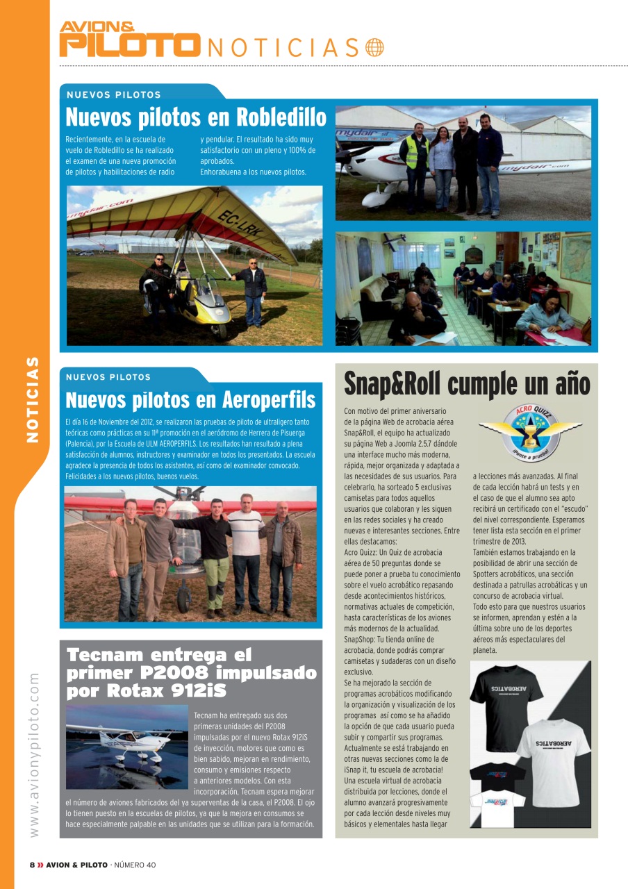 Revista Avion & Piloto Preview Pages