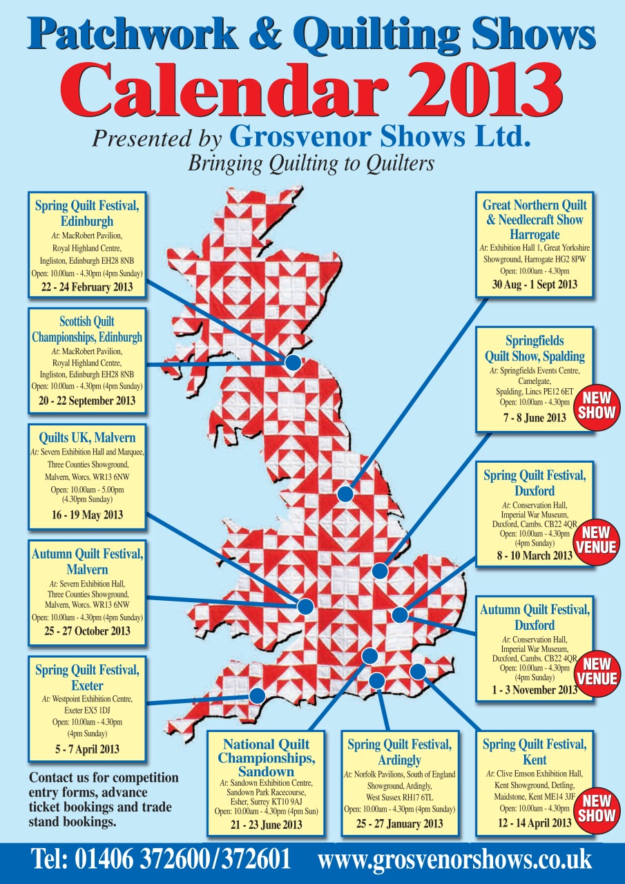 Patchwork and Quilting Preview Pages