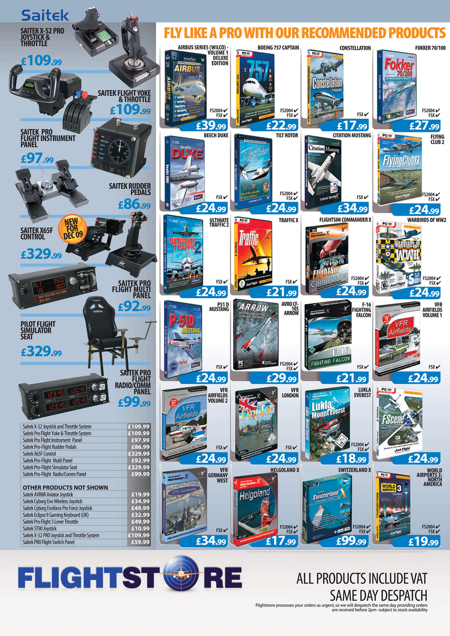 Microsoft Flight Simulator 1 Preview Pages