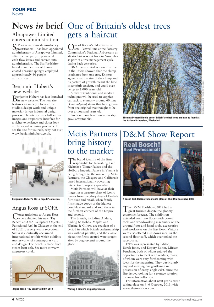 Furniture & Cabinetmaking Preview Pages