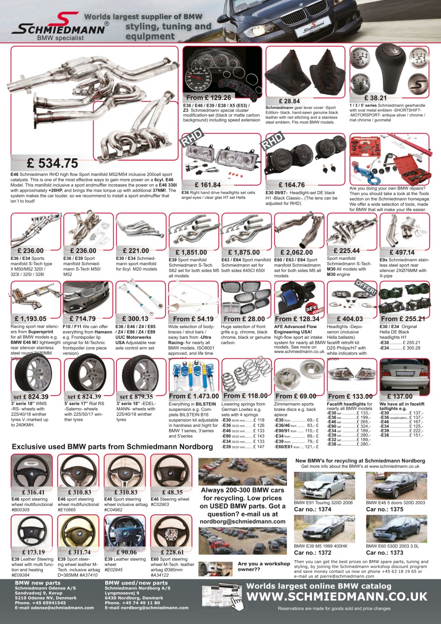 Performance BMW Preview Pages