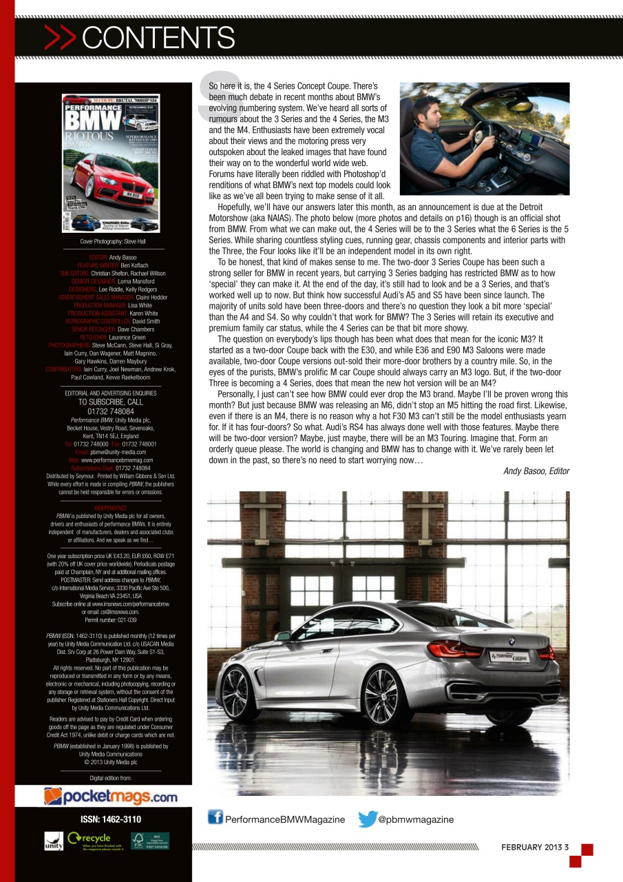 Performance BMW Preview Pages