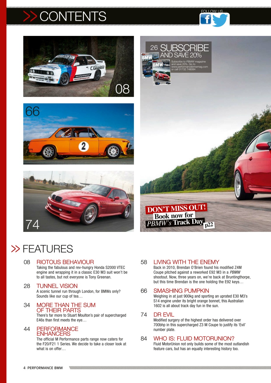 Performance BMW Preview Pages