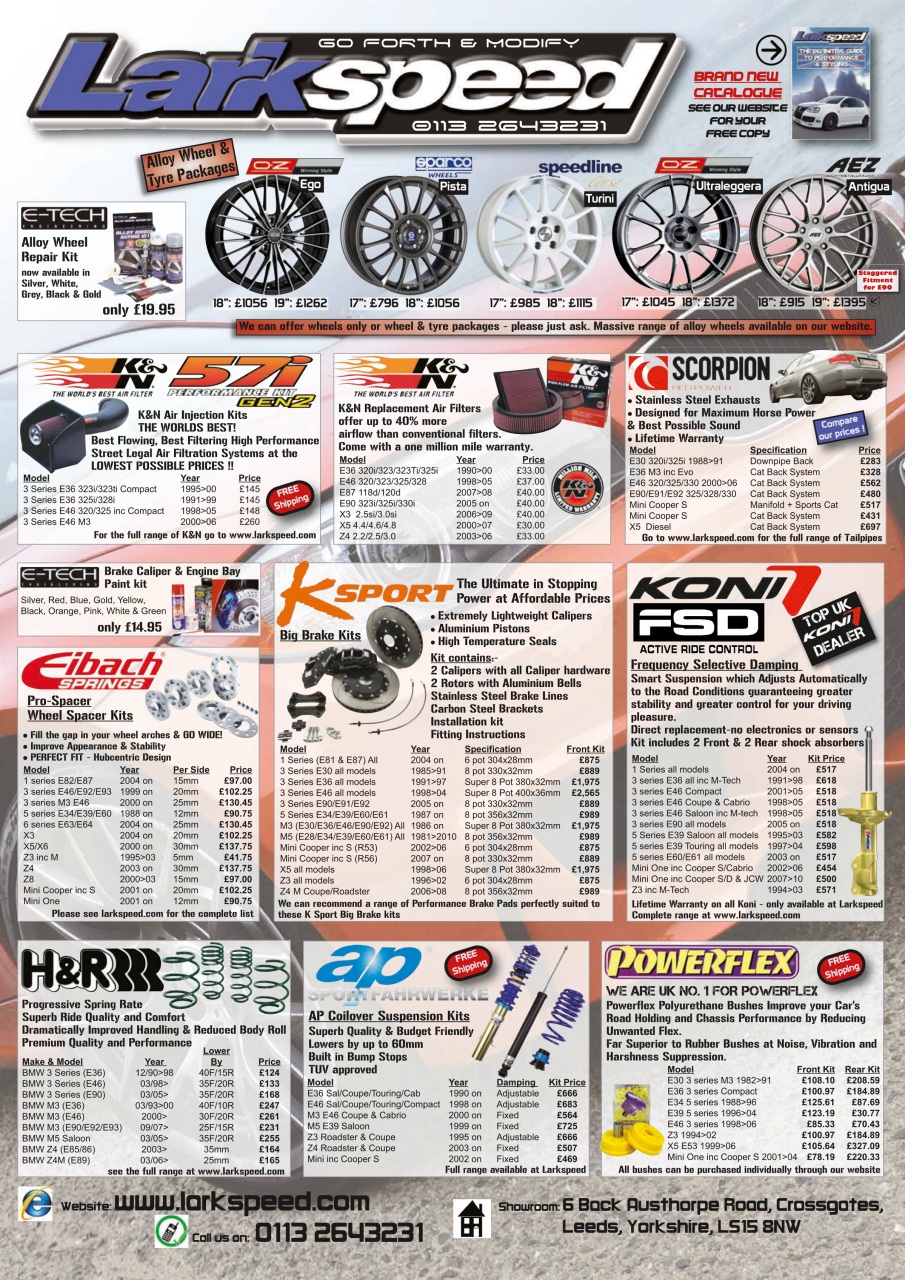 Performance BMW Preview Pages