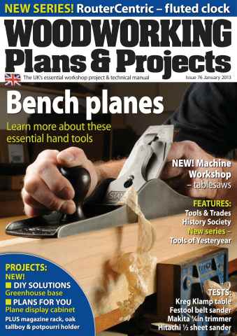 Woodworking Crafts Magazine issue January 2013