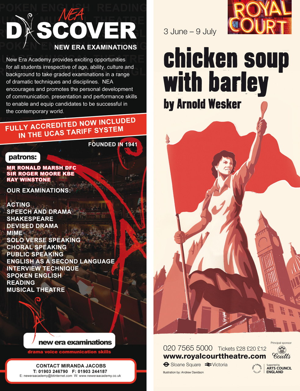 Drama and Theatre Preview Pages