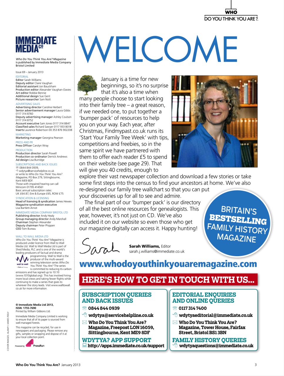 Who Do You Think You Are? Preview Pages