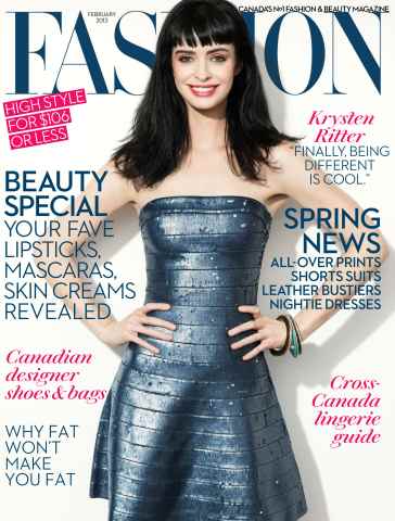 Fashion Magazine issue February 2013