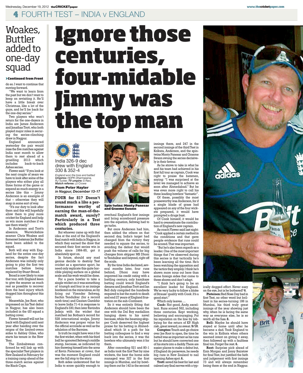 The Cricket Paper Preview Pages