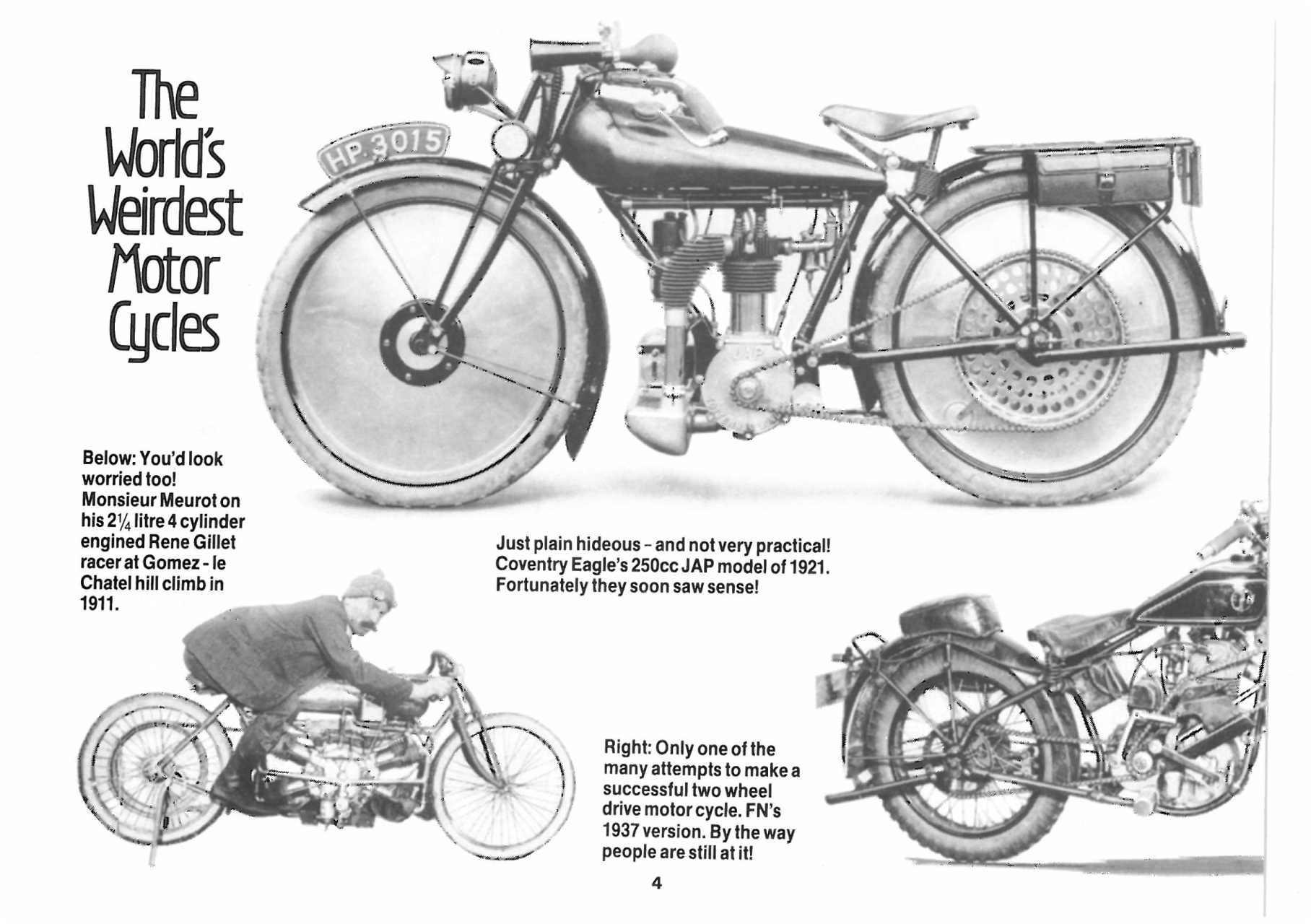 The Classic MotorCycle Preview Pages