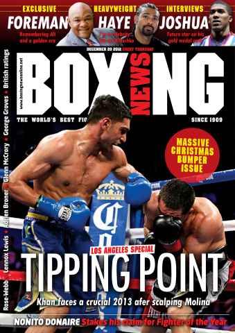 Boxing News issue 20th December 2012