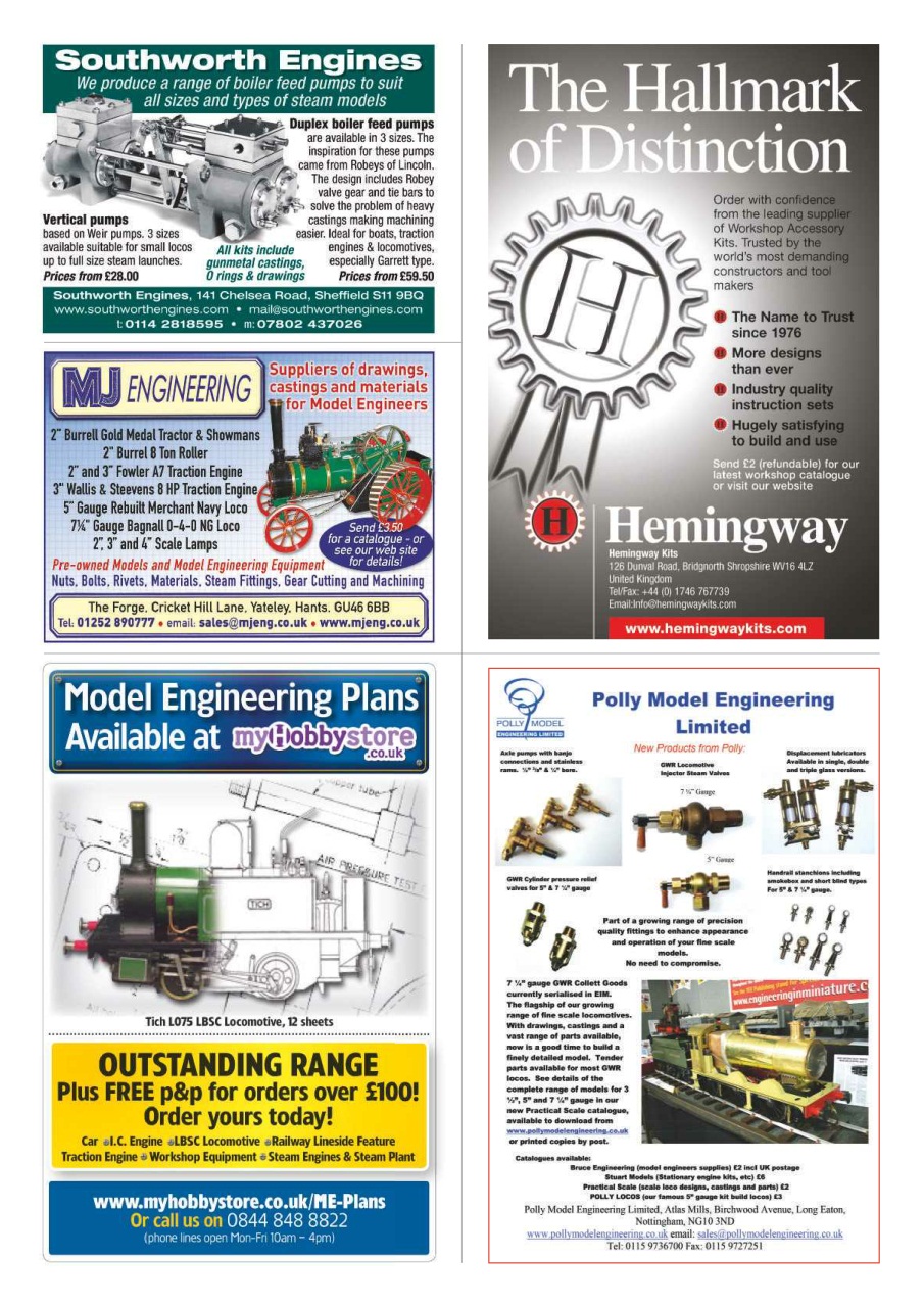 Model Engineer Preview Pages