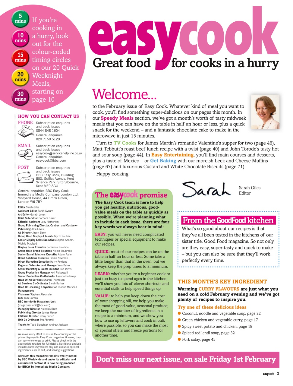 Easy Cook Magazine Preview Pages