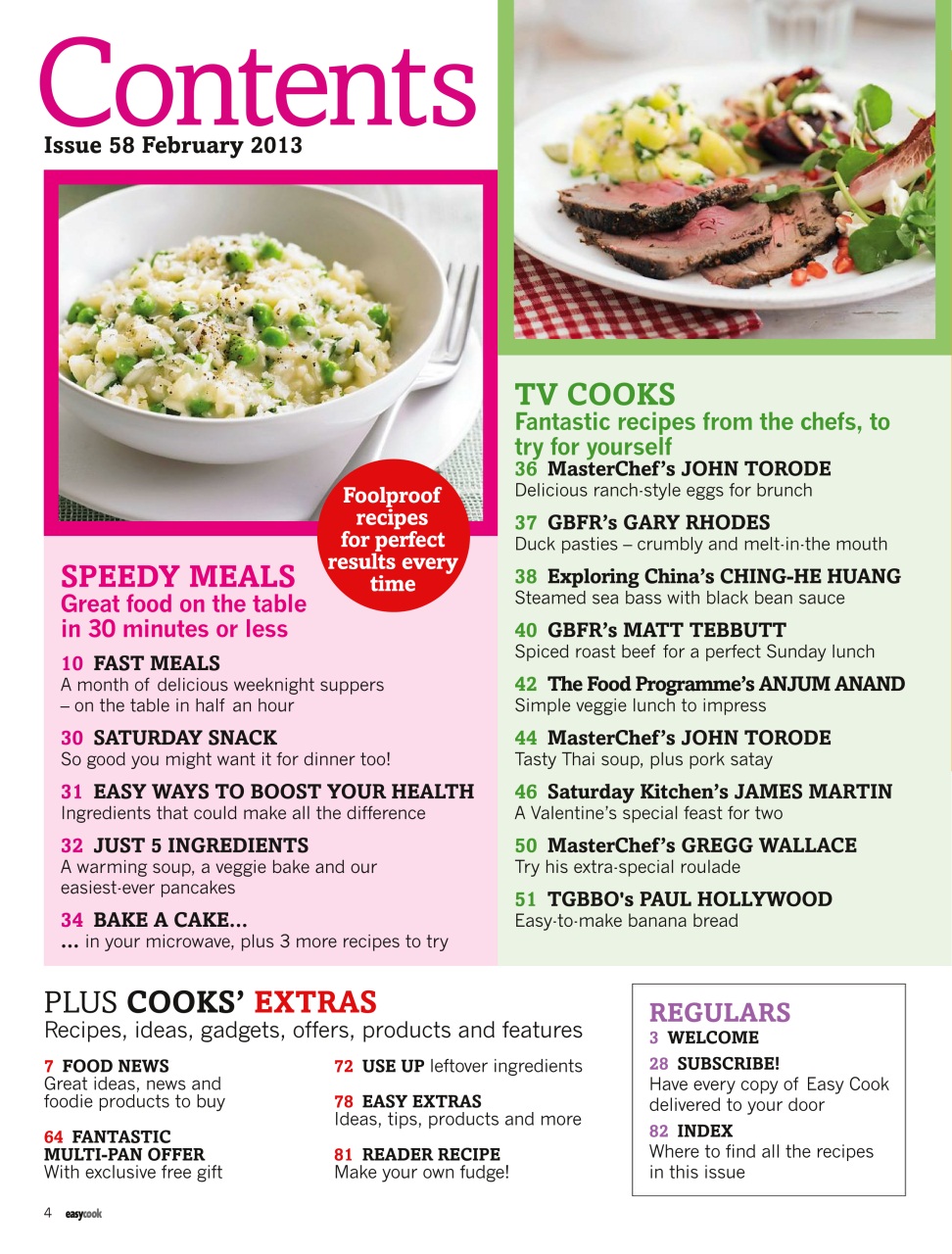 Easy Cook Magazine Preview Pages