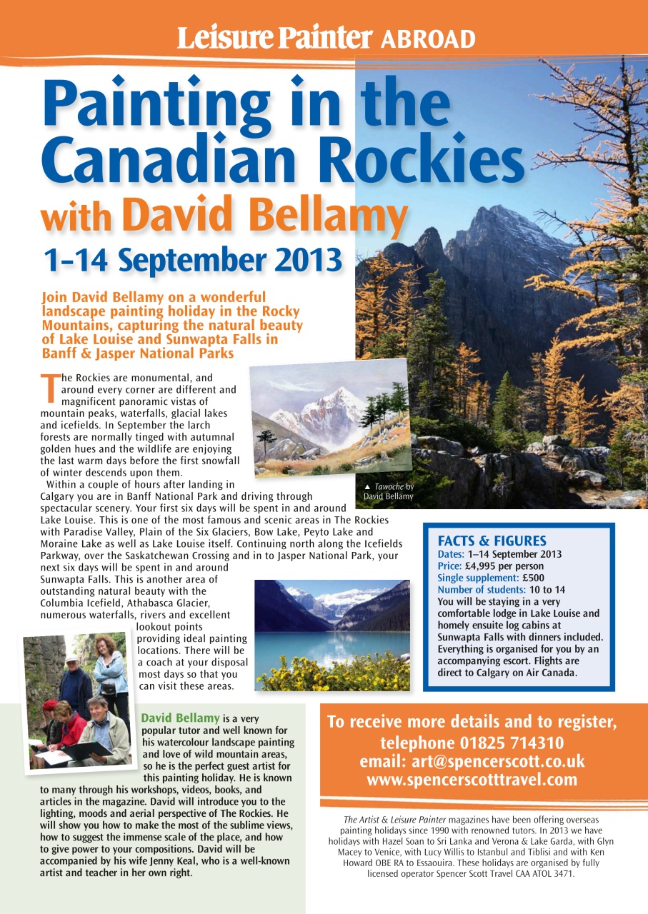 Leisure Painter & The Artist Preview Pages