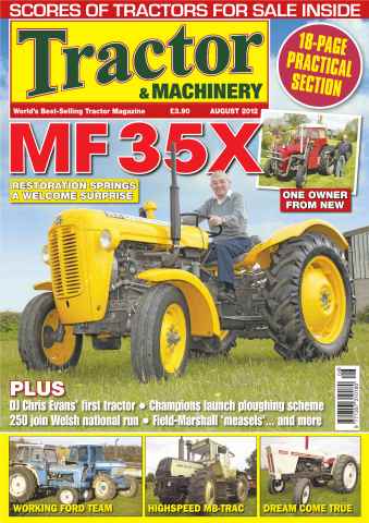 Tractor & Machinery issue Tractor & Machinery August 2012