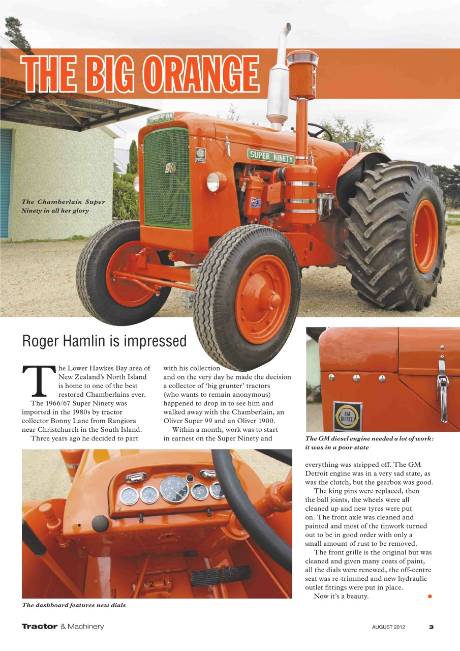 Tractor & Machinery Preview Pages