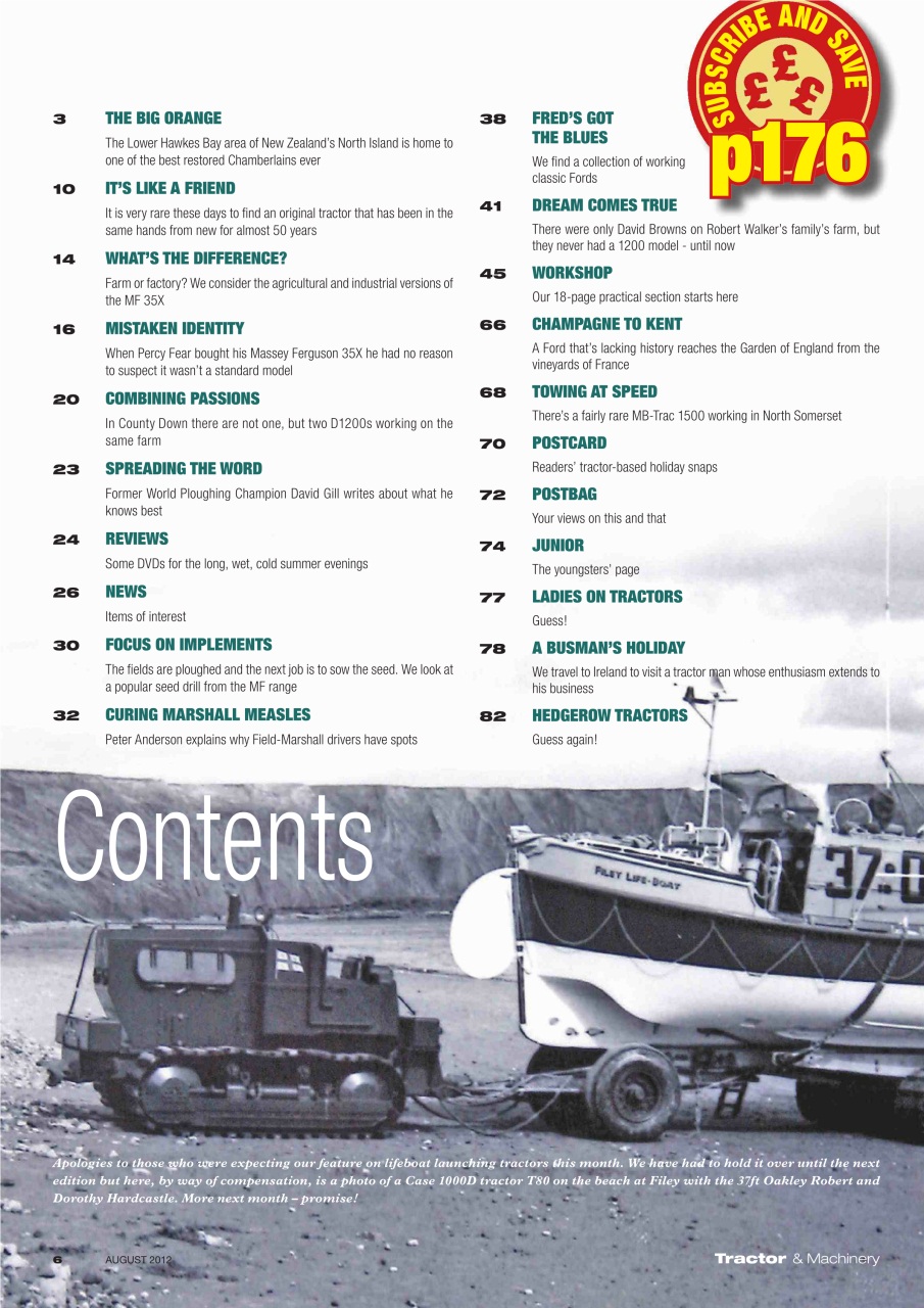 Tractor & Machinery Preview Pages