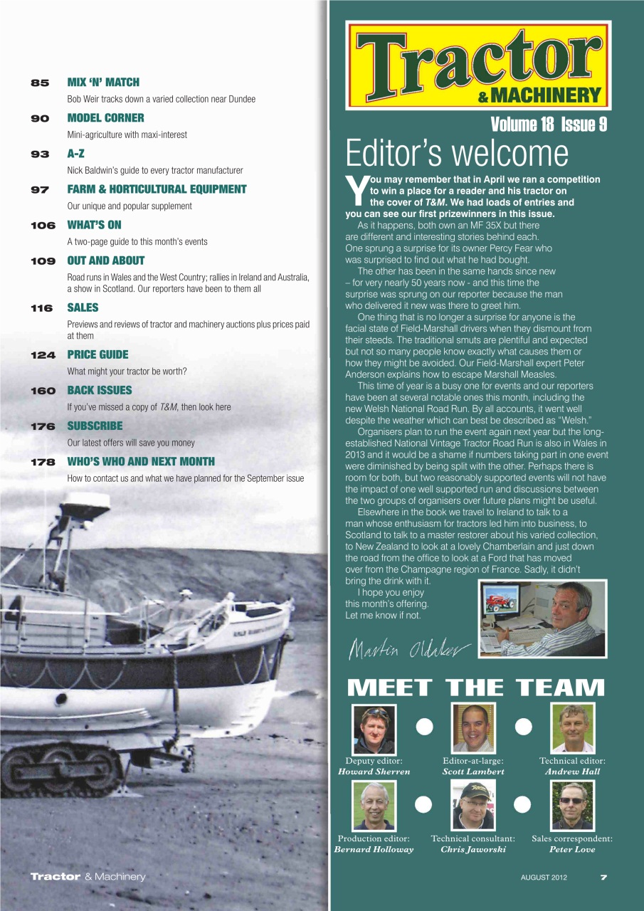 Tractor & Machinery Preview Pages