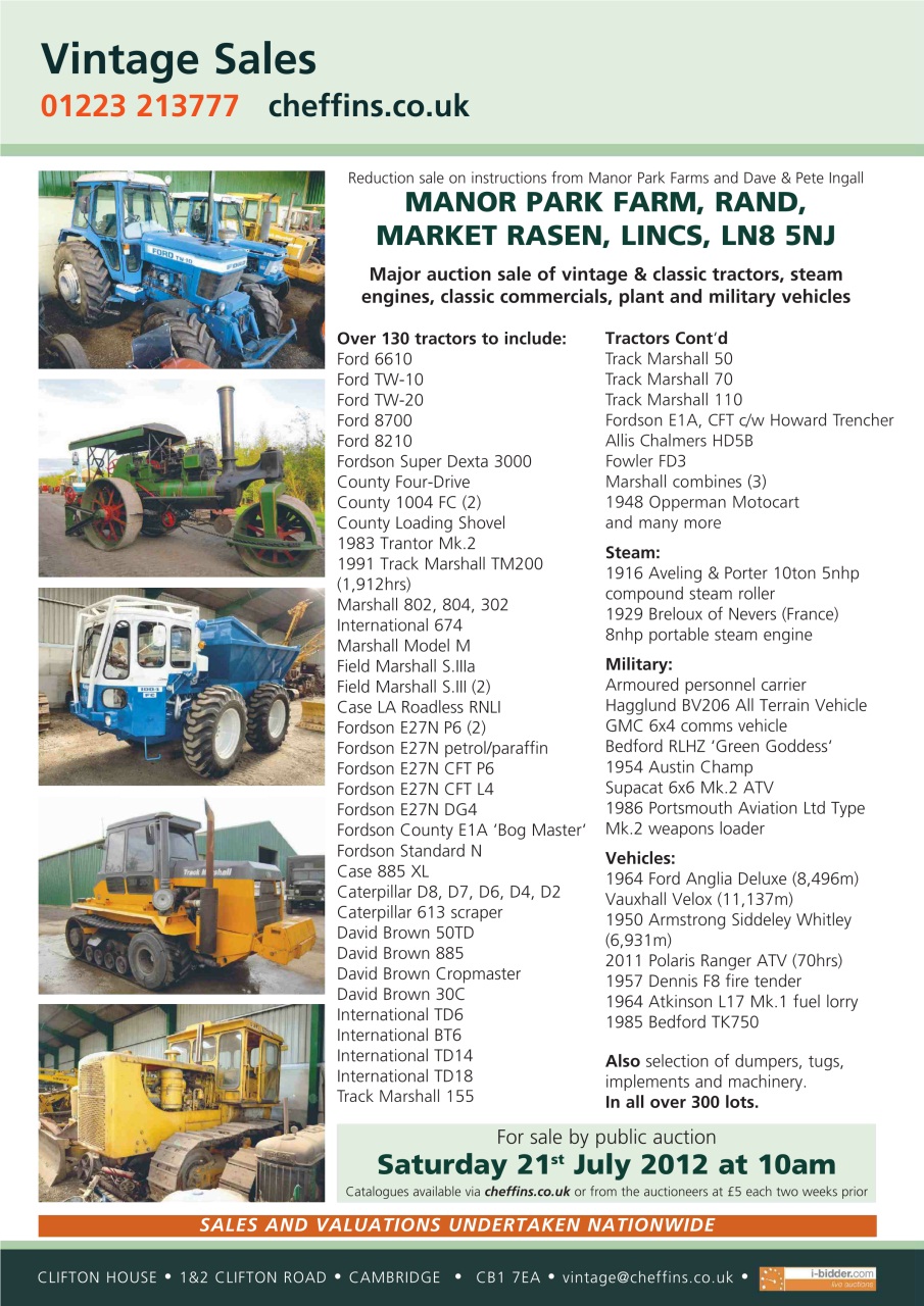 Tractor & Machinery Preview Pages