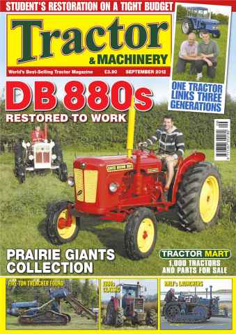 Tractor & Machinery issue Tractor & Machinery Sep 2012