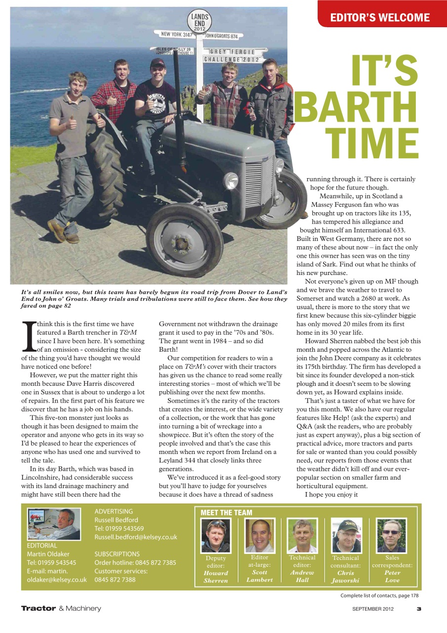 Tractor & Machinery Preview Pages