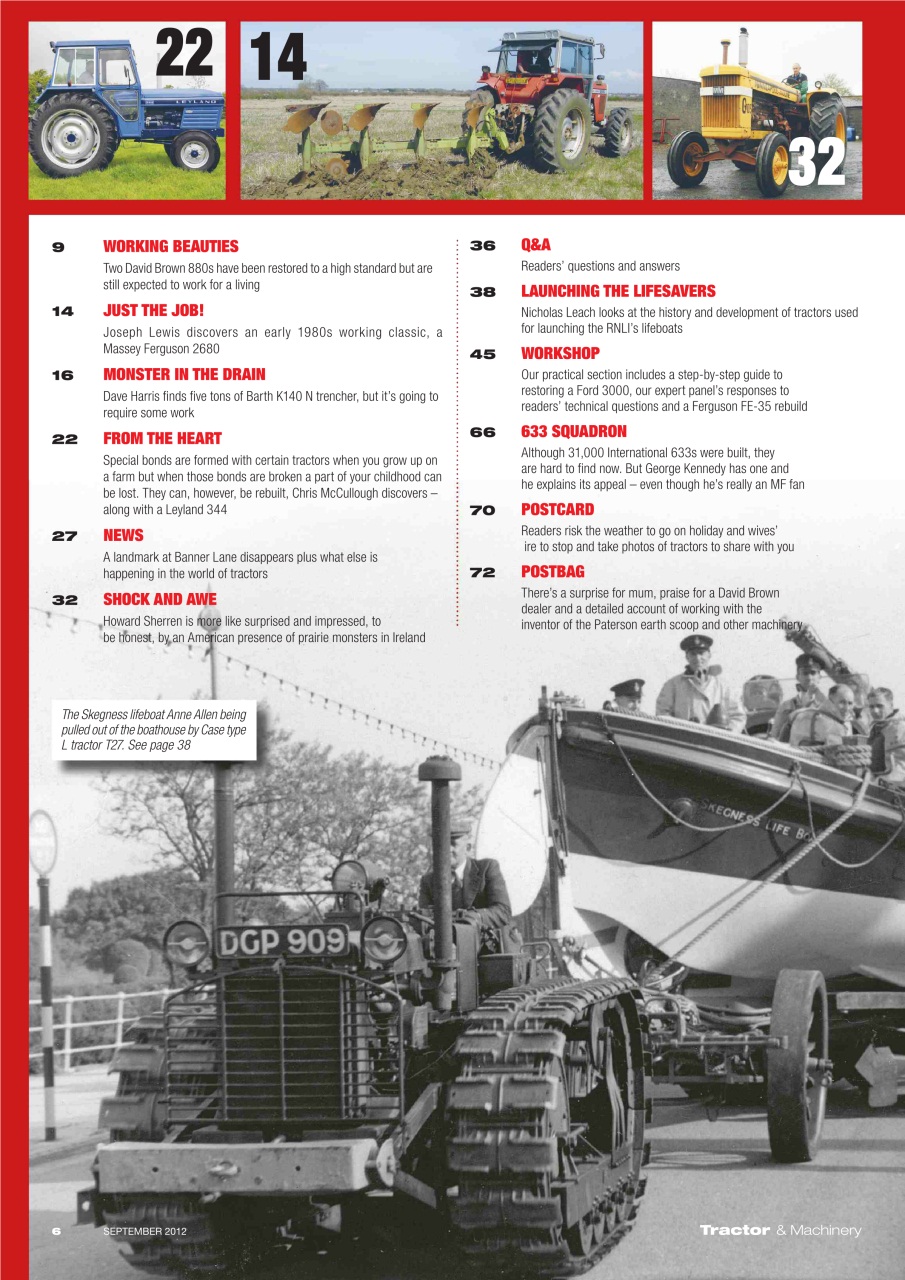 Tractor & Machinery Preview Pages