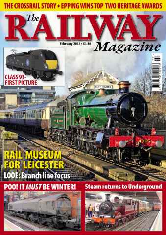 Railway Magazine issue February 2013
