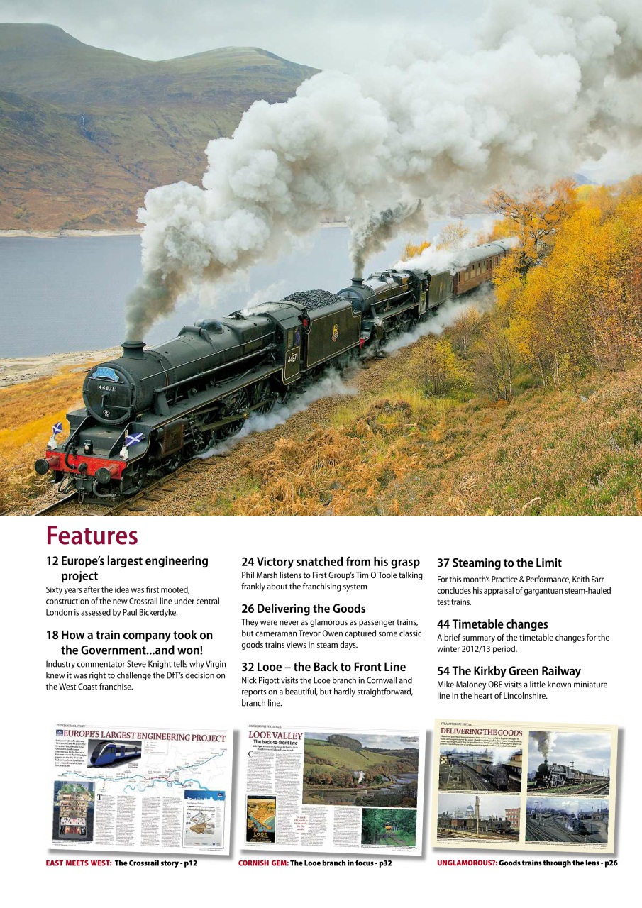 Railway Magazine Preview Pages