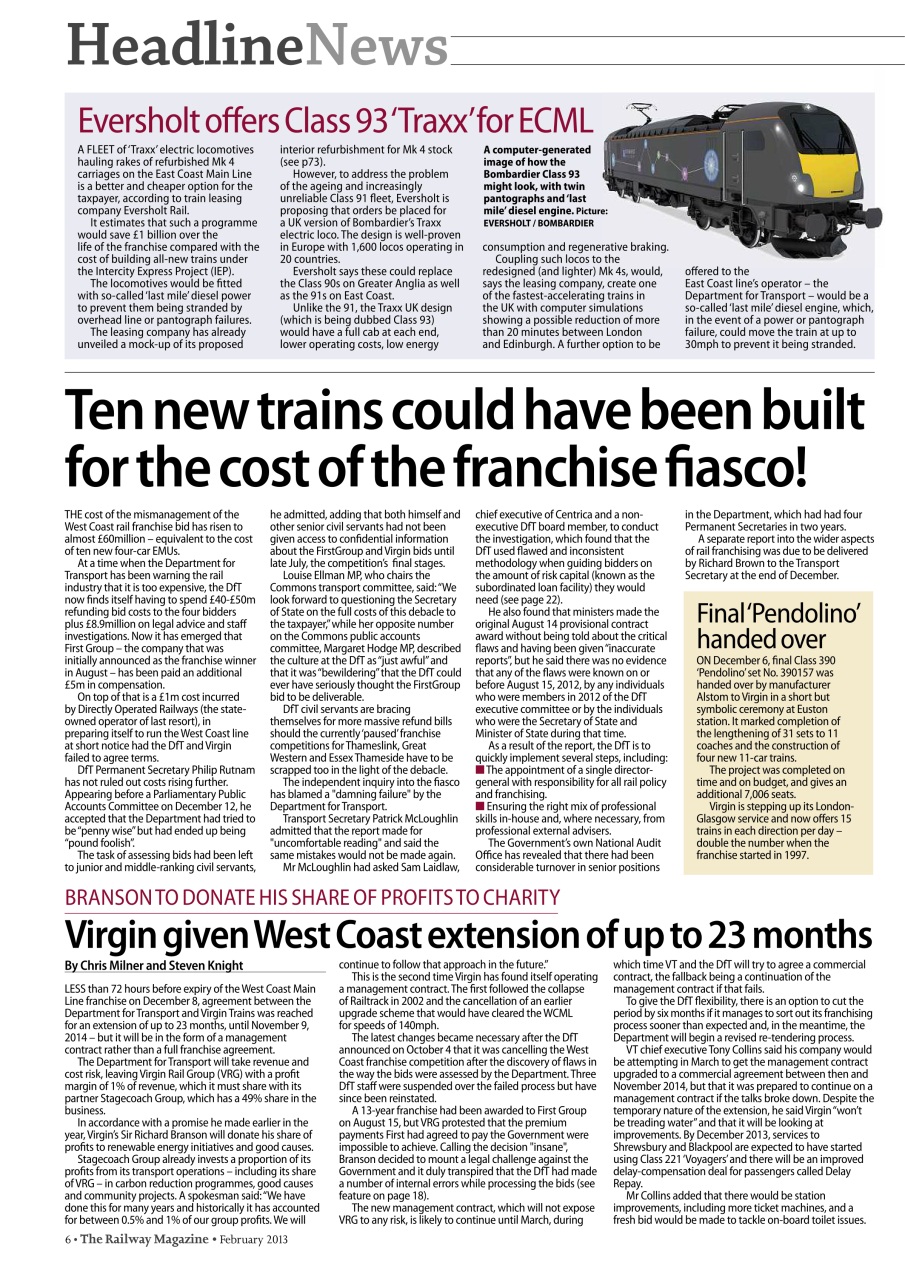 Railway Magazine Preview Pages
