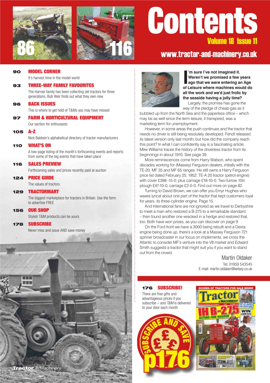 Tractor & Machinery Preview Pages