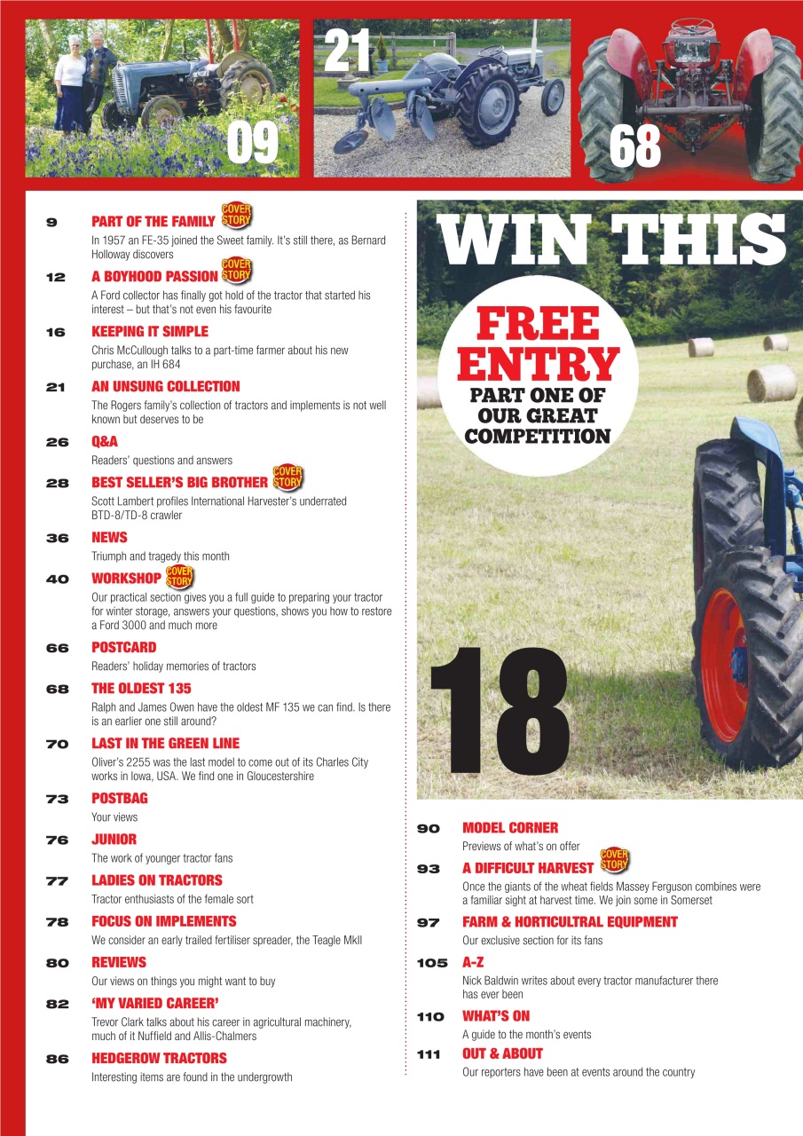 Tractor & Machinery Preview Pages