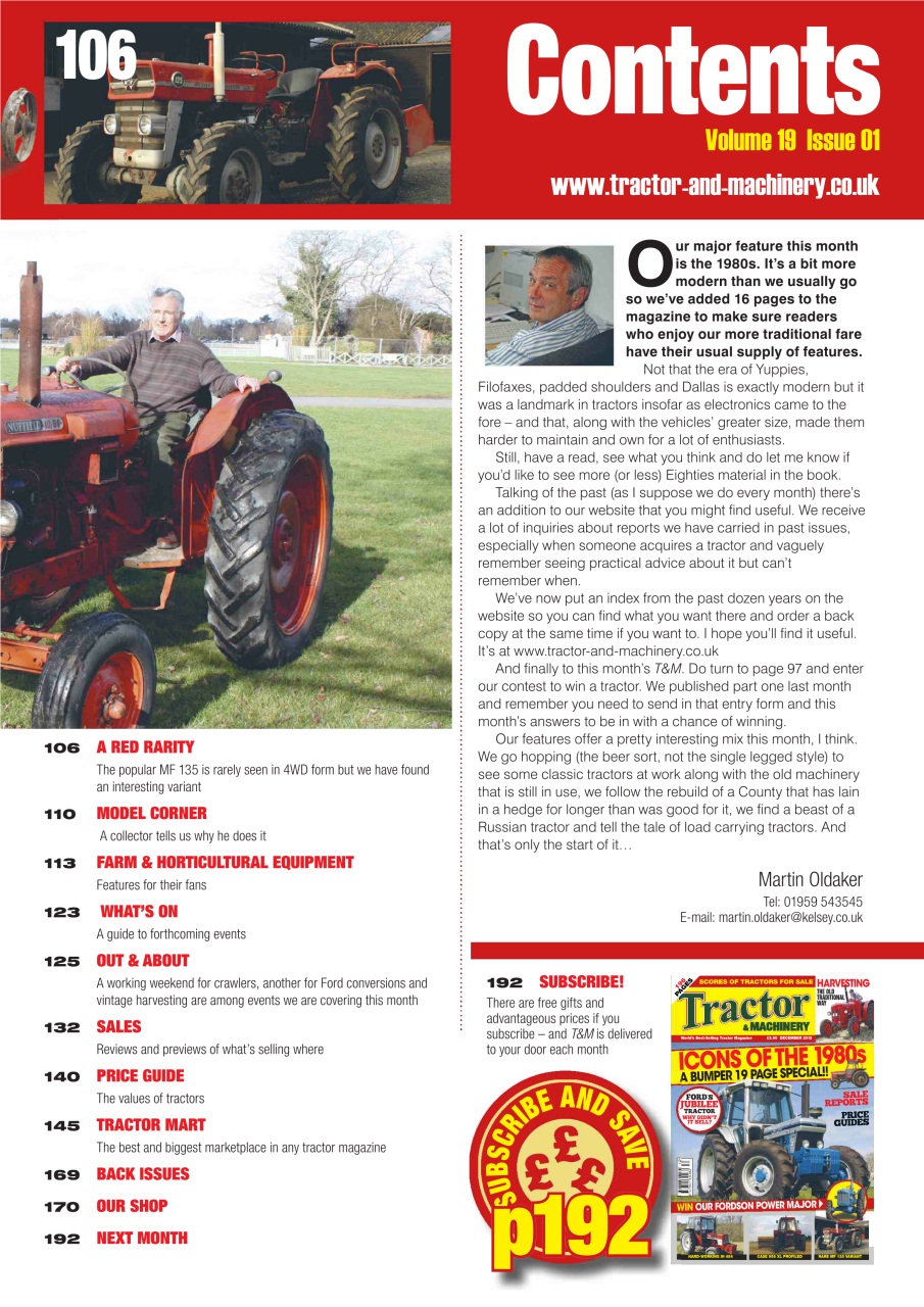Tractor & Machinery Preview Pages