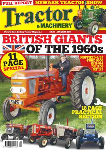 Tractor & Machinery issue Tractor & Machinery Jan 2013