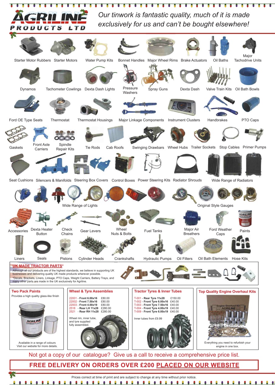 Tractor & Machinery Preview Pages